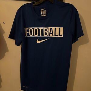Nike dri-fit football tee. Size small